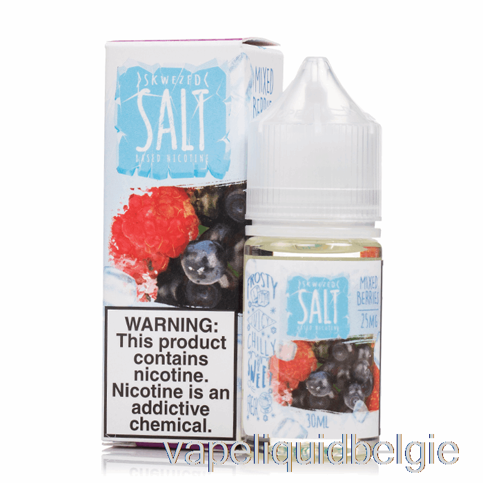 Vape Smaken Ijs Gemengde Bessen - Gekruide Zouten - 30ml 50mg